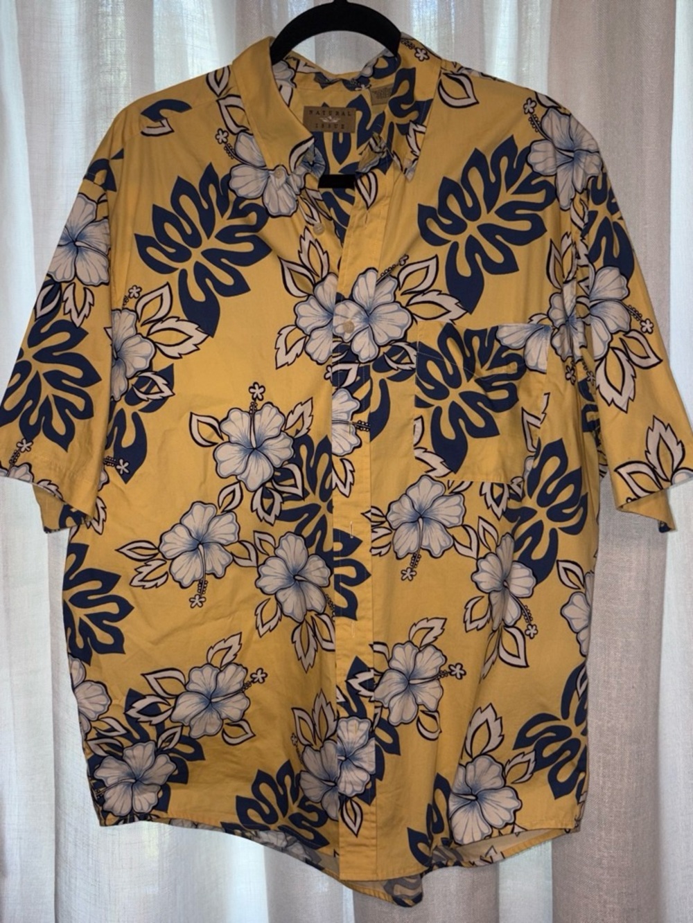 Natural Issue Vintage Mens L Hawaiian Shirt